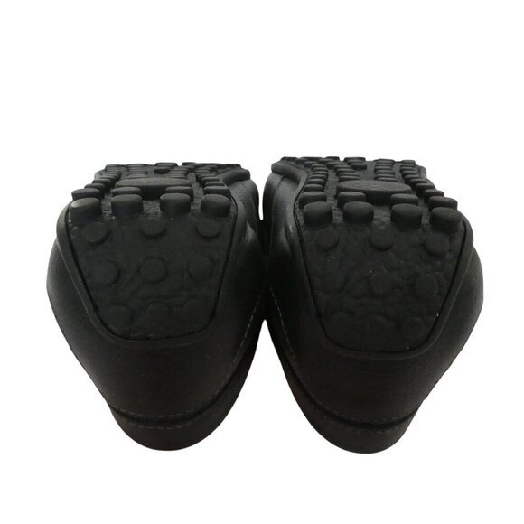 Florsheim Black Leather Driving Penny Loafers Mens 9.5 - Picture 13 of 13